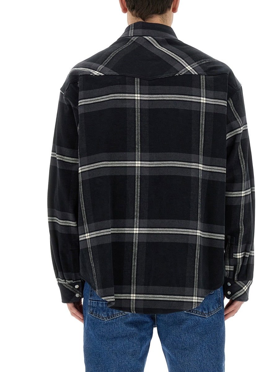 Palm Angels Men Monogram Shirt PALM ANGELS