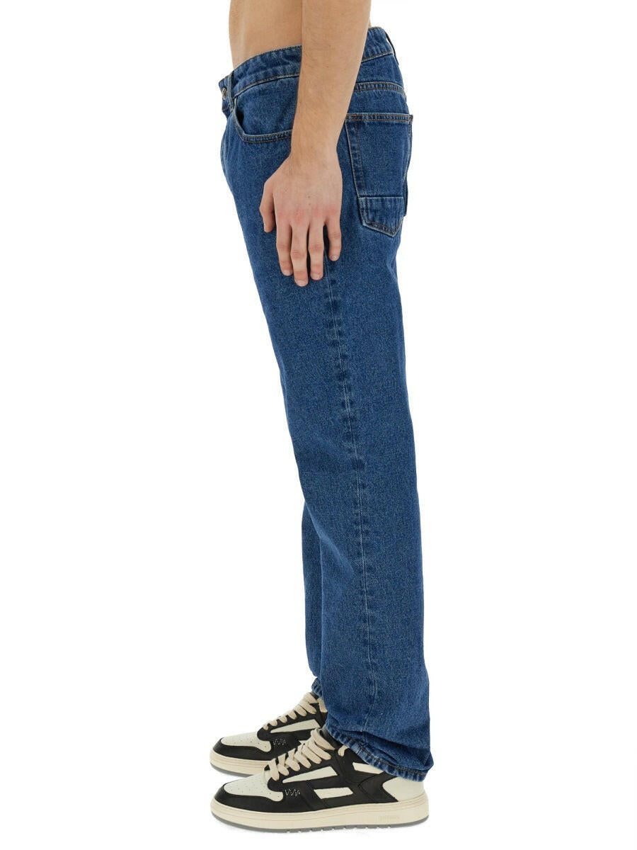 Palm Angels Men Straight Leg Jeans PALM ANGELS