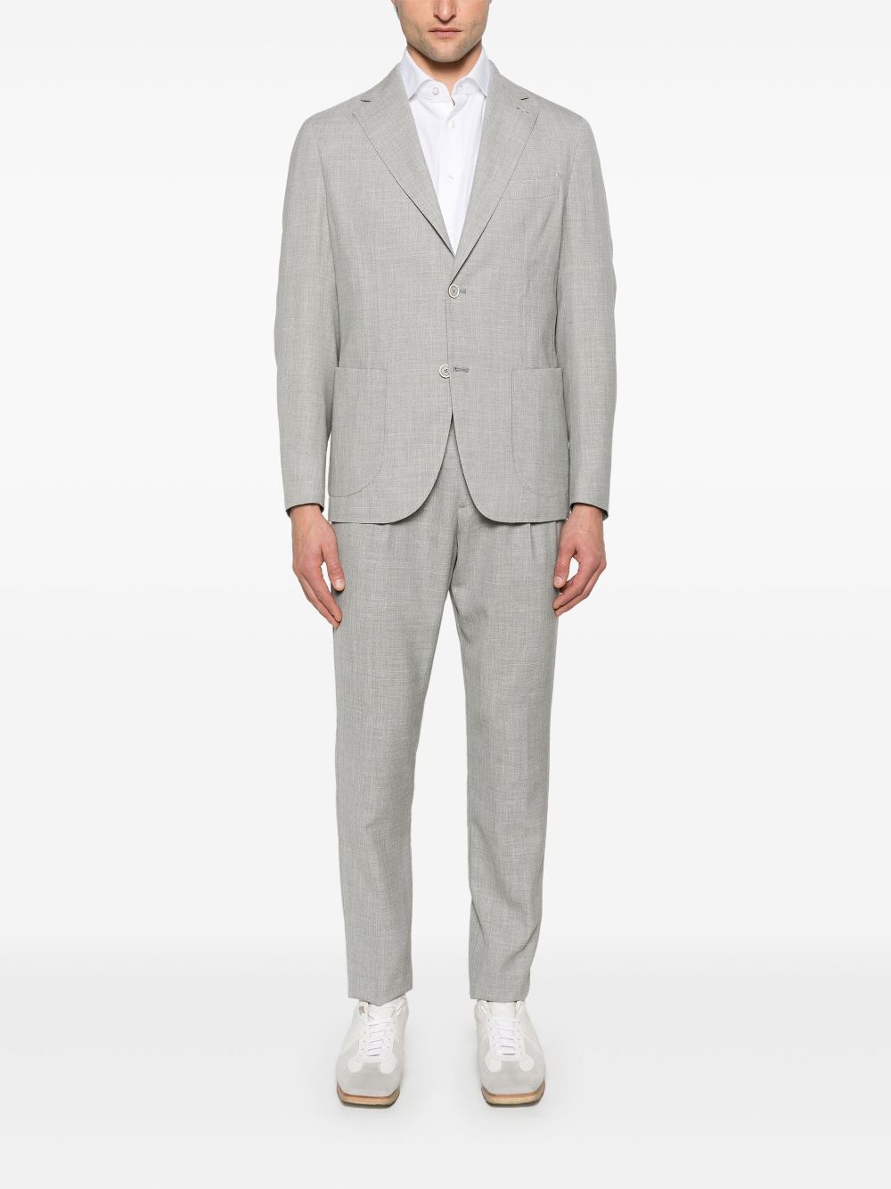 Eleventy Men Melange Two-Piece Suit ELEVENTY