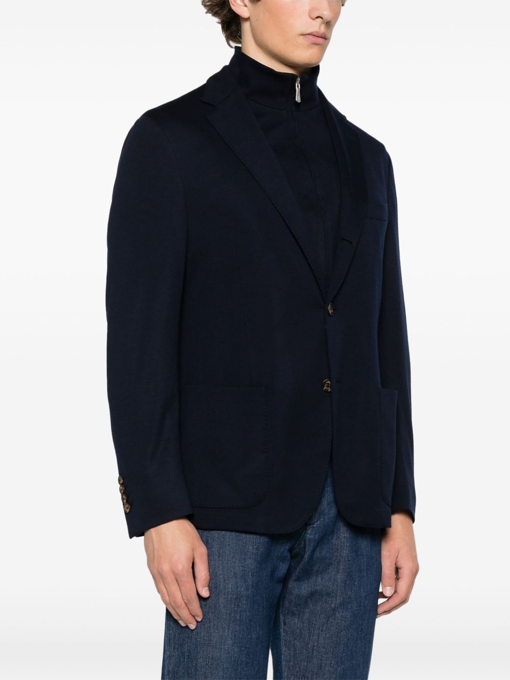 Eleventy Men Layered Blazer