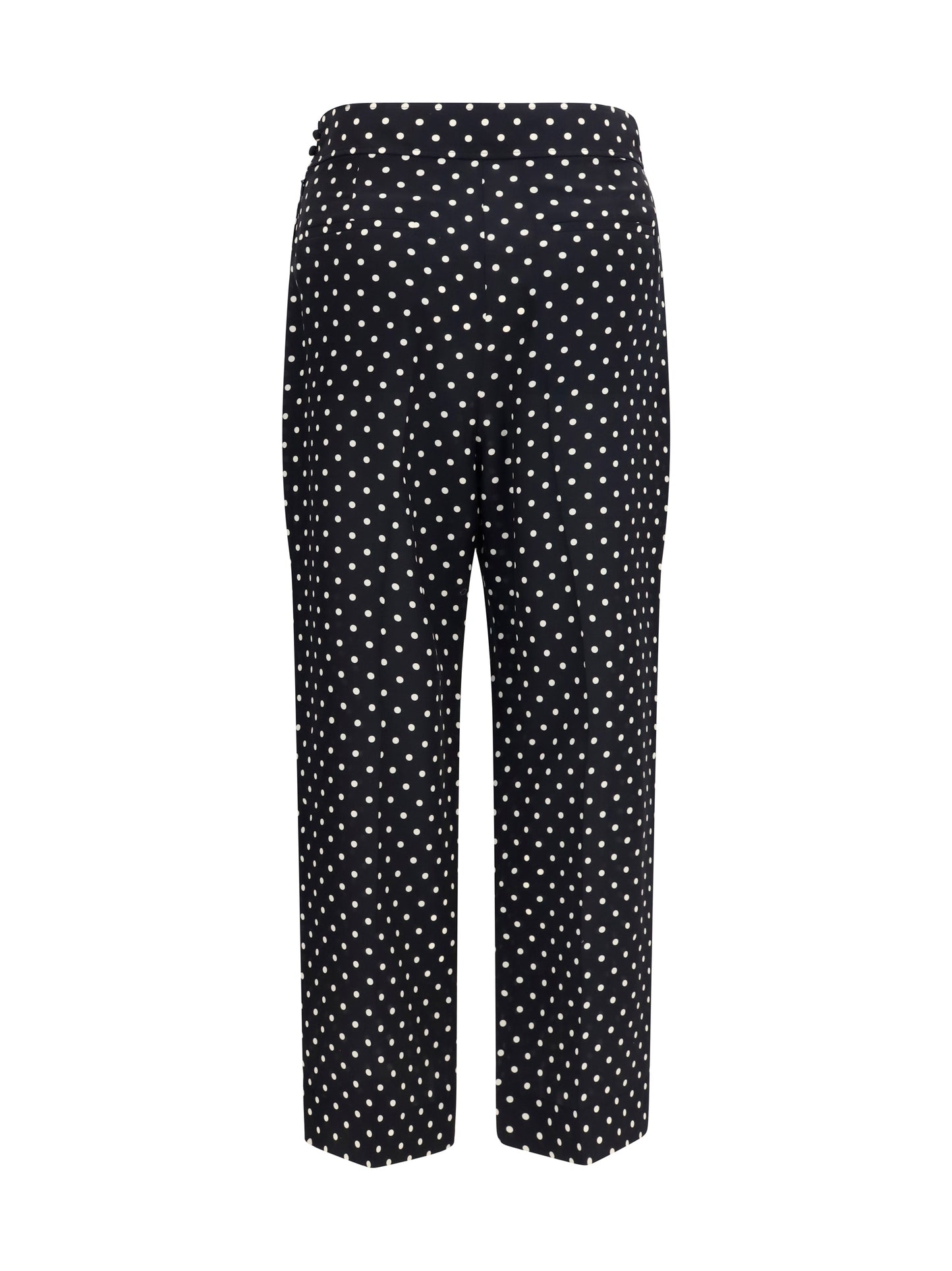 Valentino Women Polka-Dot Crêpe De Chine Pants