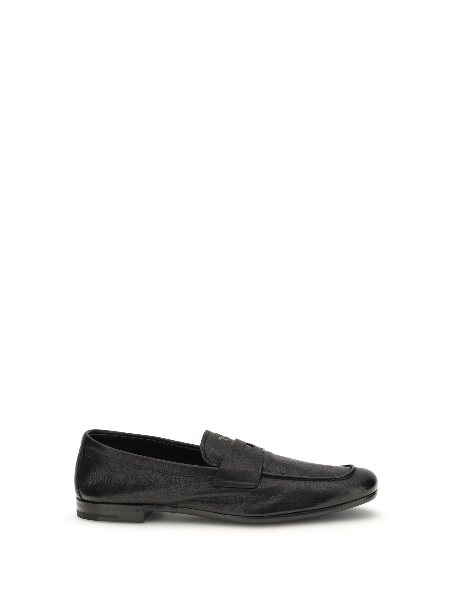 Prada Men Leather Loafers PRADA