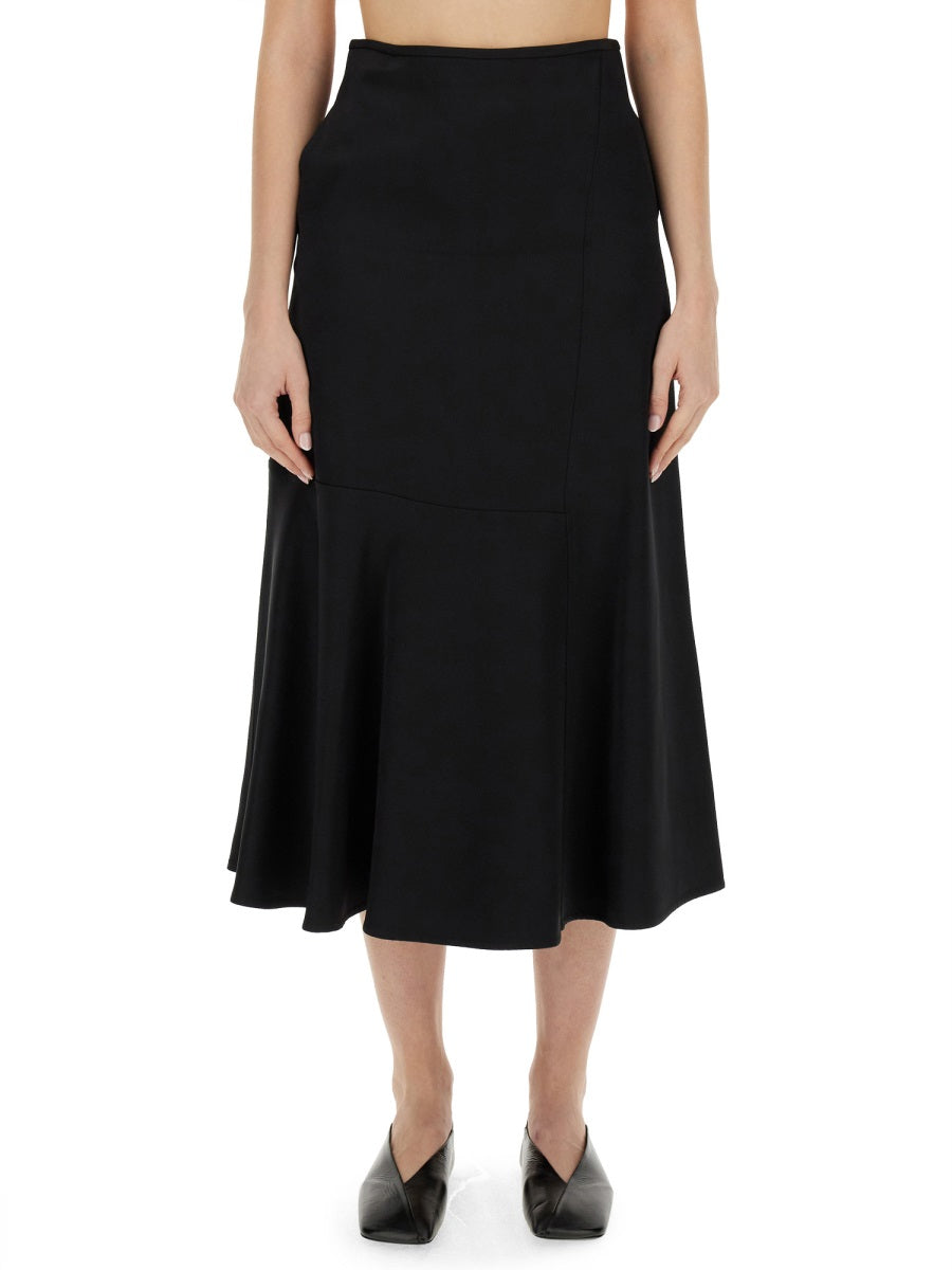 Jil Sander Women Flared Skirt JIL SANDER