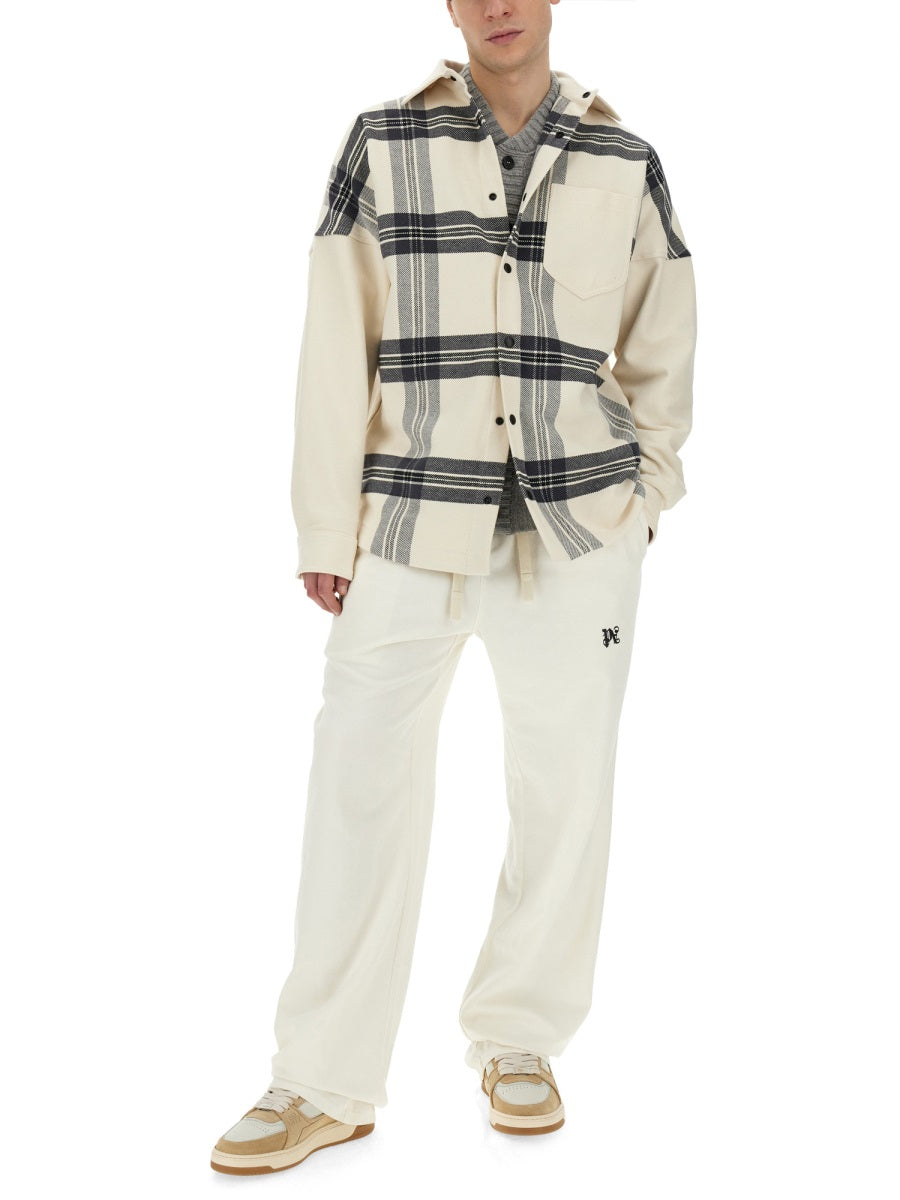 Palm Angels Men Overshirt Check PALM ANGELS