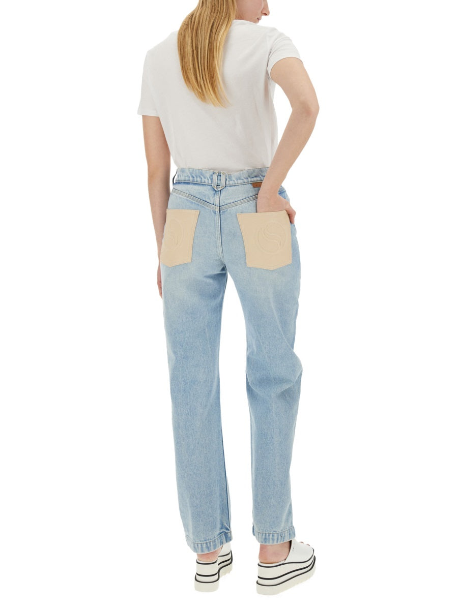 Stella Mccartney Women Straight Leg Jeans STELLA MCCARTNEY