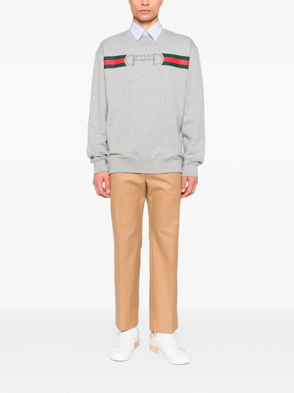 Gucci Men Crew-Neck Sweatshirt GUCCI