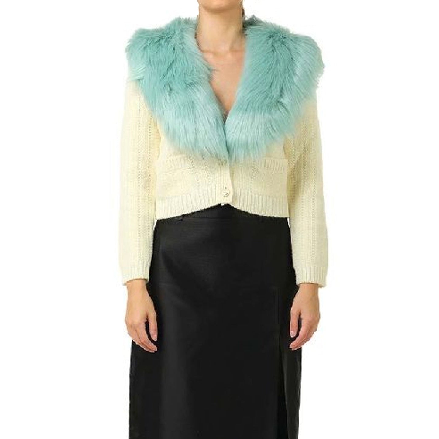 Gucci Wool And Cashmere Cardigan Women GUCCI