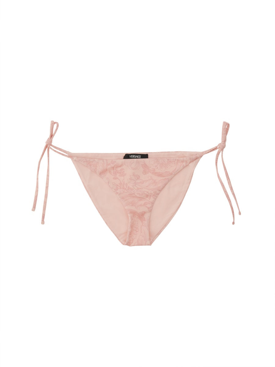 Versace Women Baroque Print Bikini Bottom VERSACE