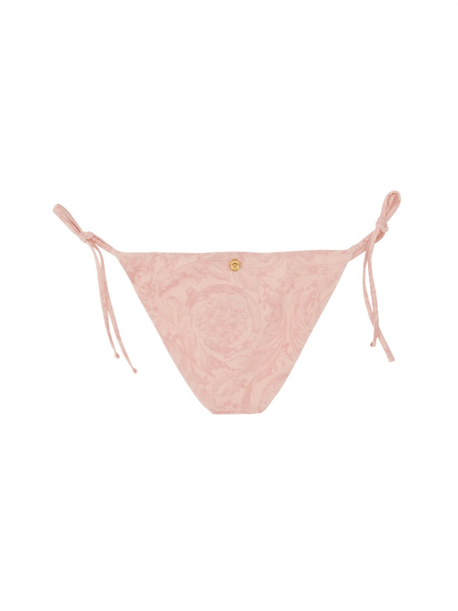 Versace Women Baroque Print Bikini Bottom VERSACE
