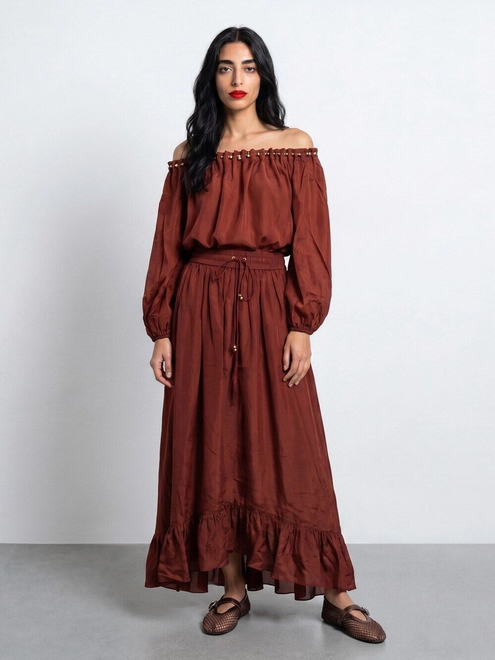 Zimmermann Women "Aster" Blouse With Ruffles ZIMMERMANN