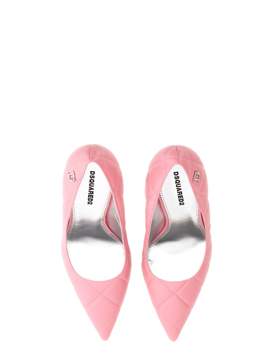Dsquared Women Quilted Leather Pumps DSQUARED2