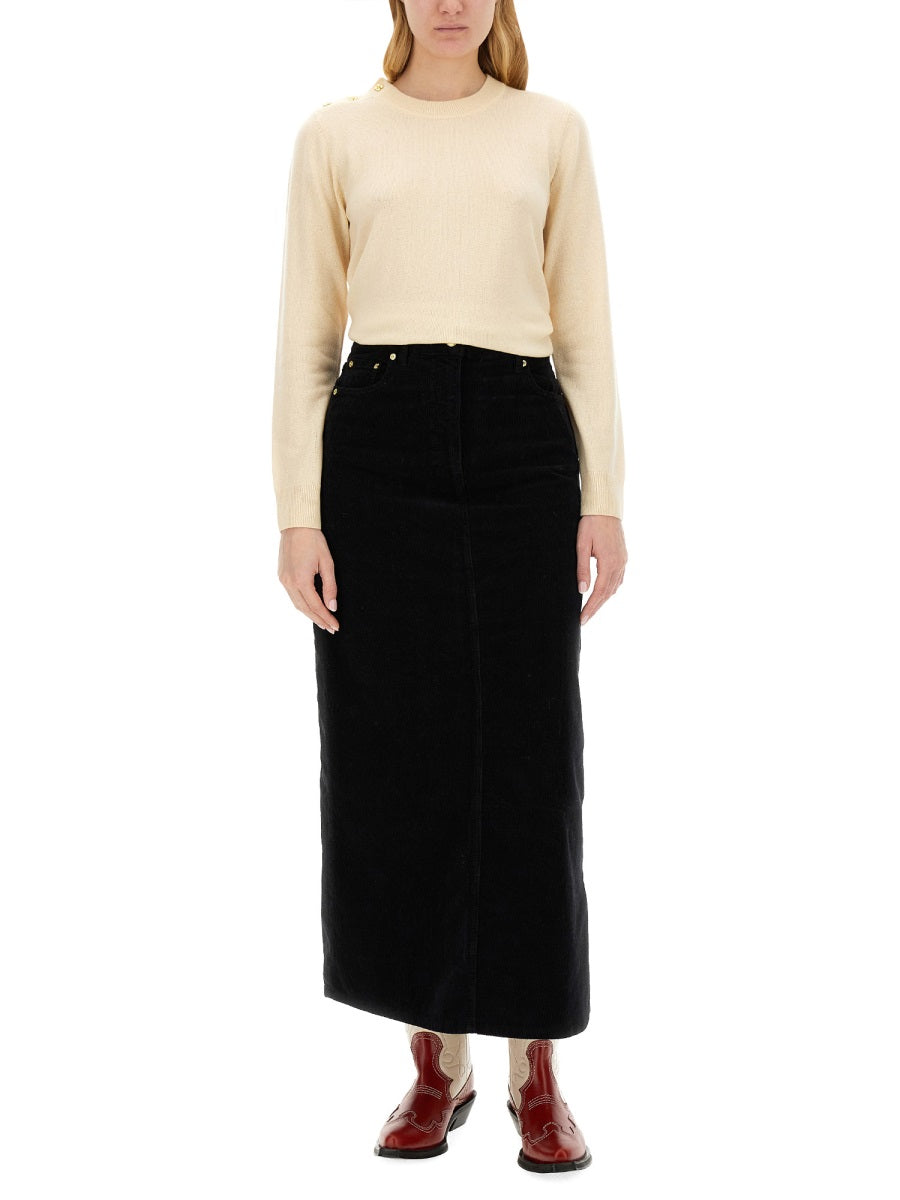 Ganni Women O-Neck Shirt GANNI