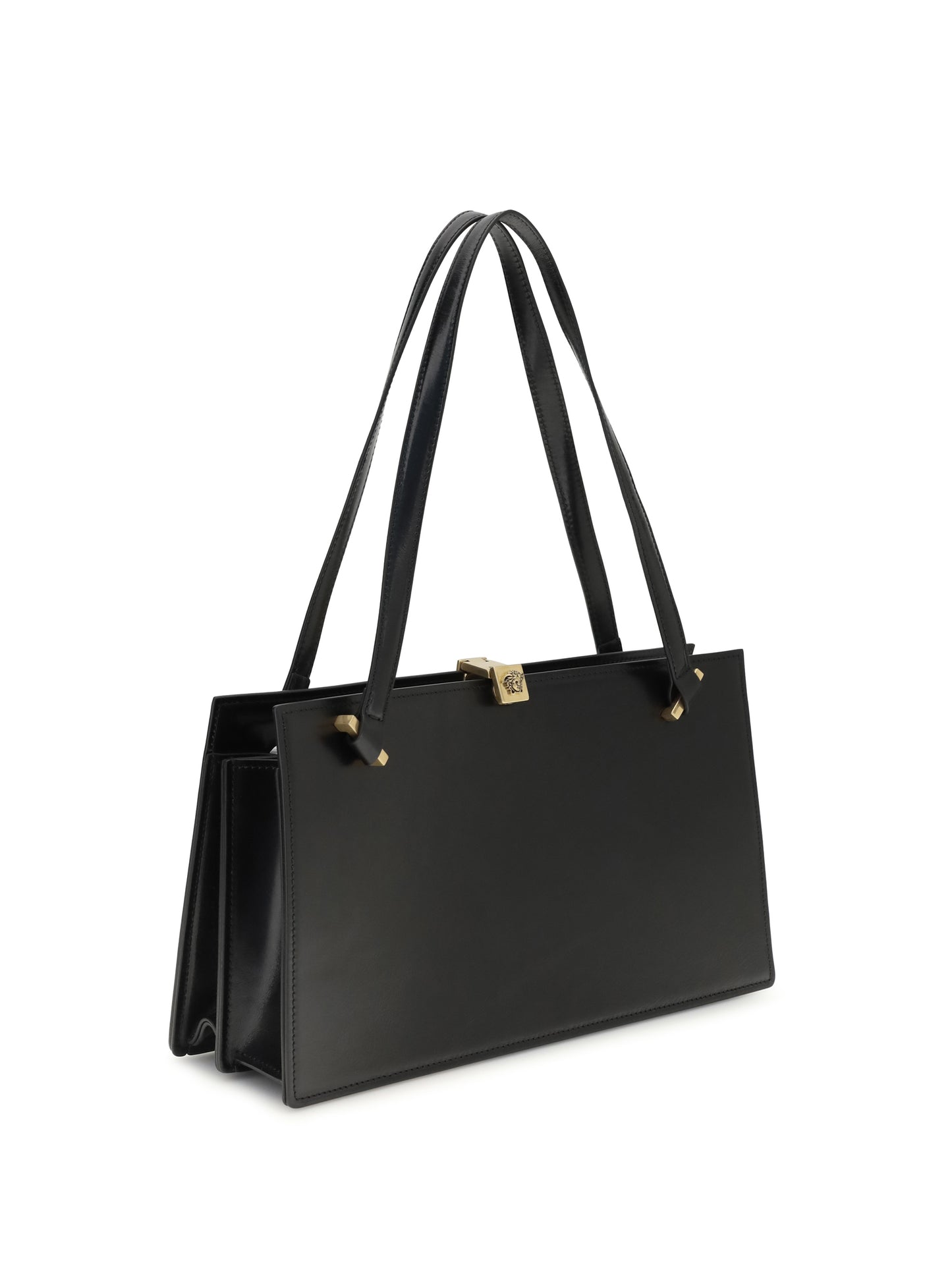 Versace Women Severine Shoulder Bag In Leather VERSACE