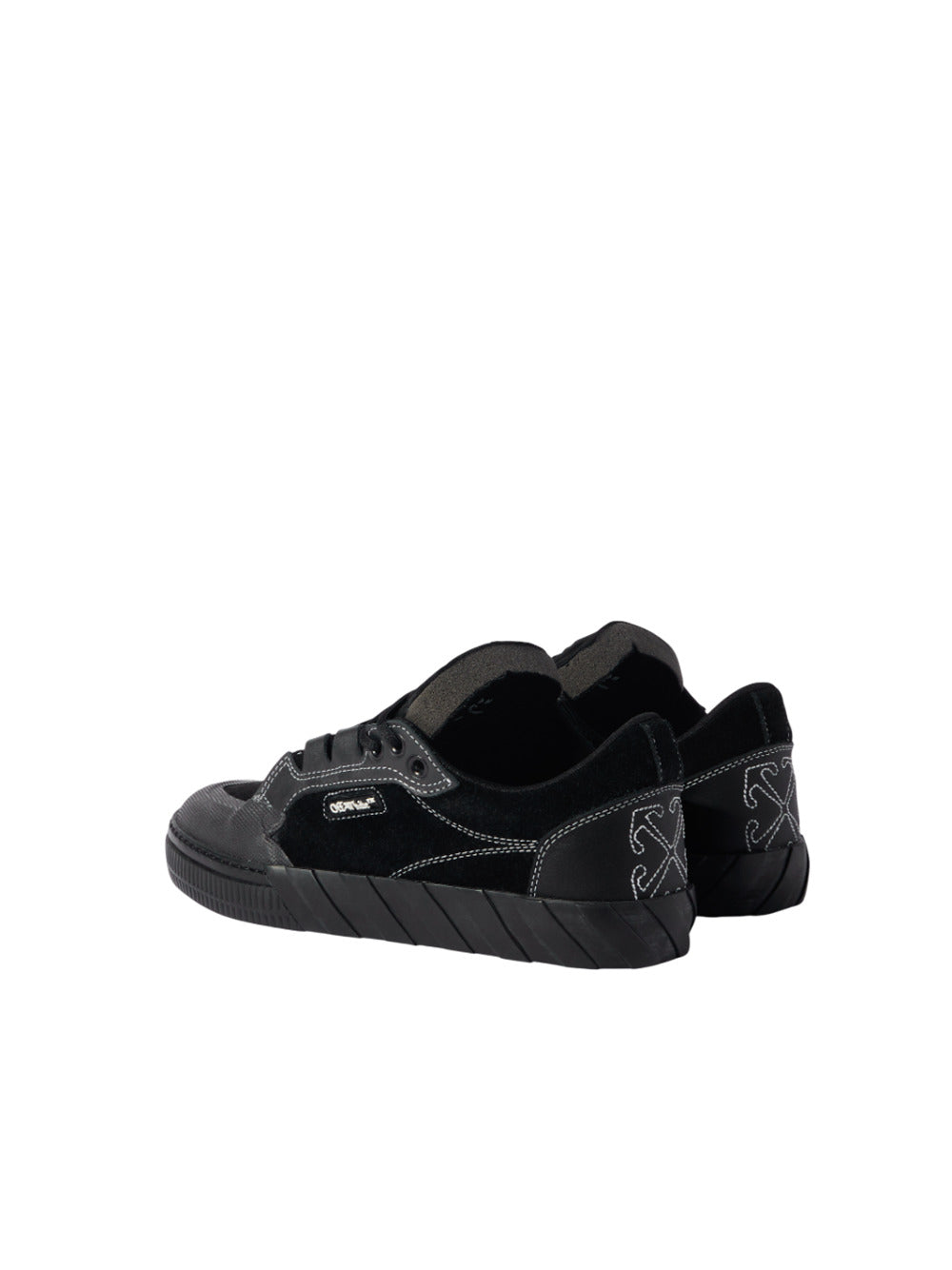 Off White Men Black 779 Vulcanized Leather Sneakers OFF-WHITE
