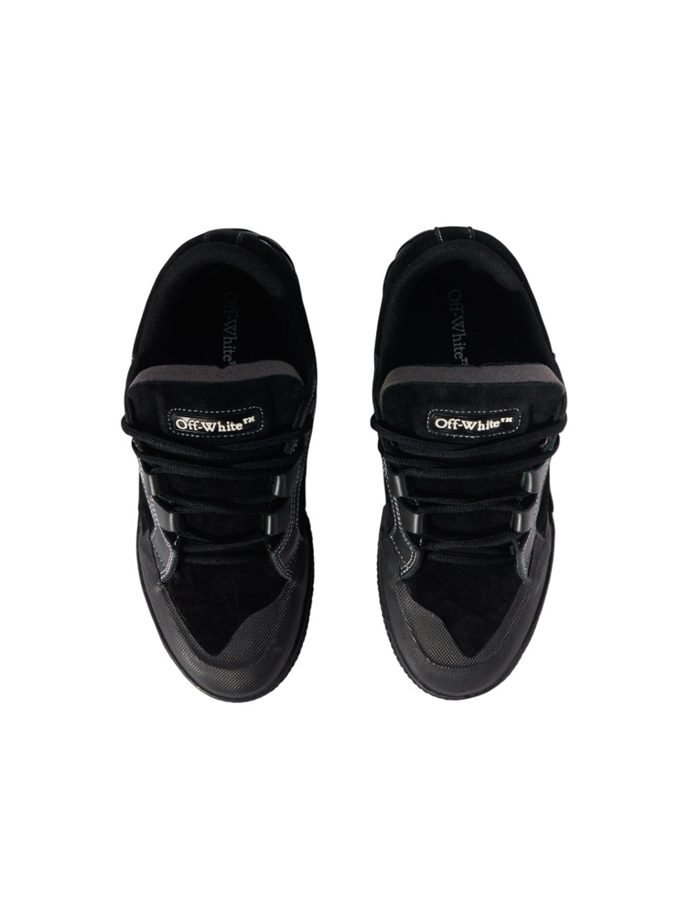 Off White Men Black 779 Vulcanized Leather Sneakers OFF-WHITE