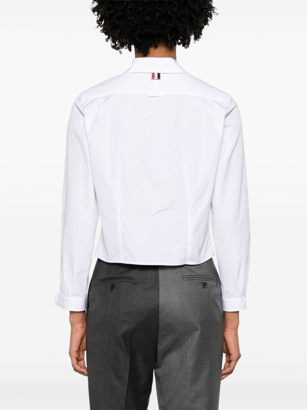 Thom Browne Women Cropped Shirt THOM BROWNE