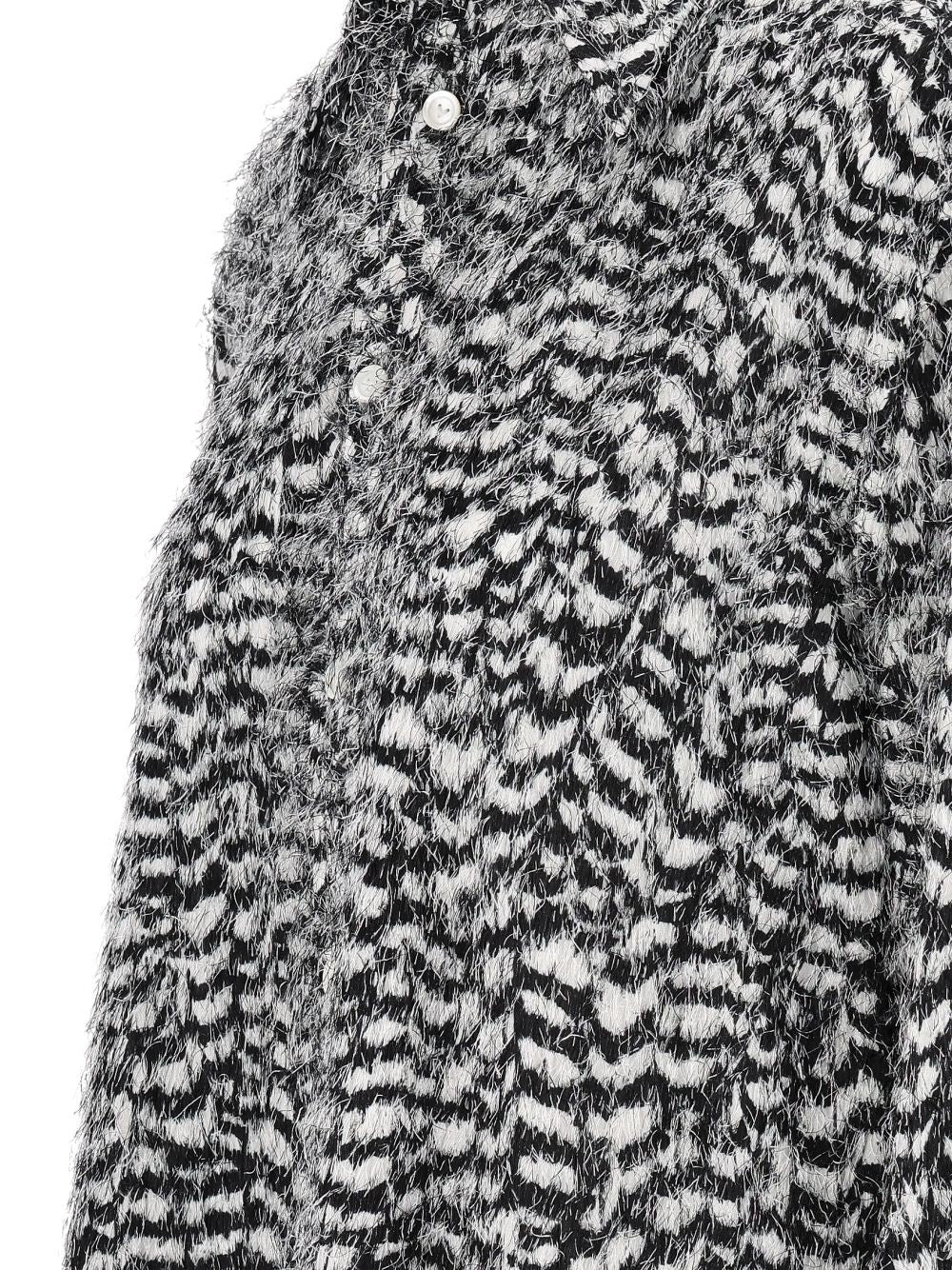 Bottega Veneta Women Viscose Shirt With Fil Coupé Feathers BOTTEGA VENETA