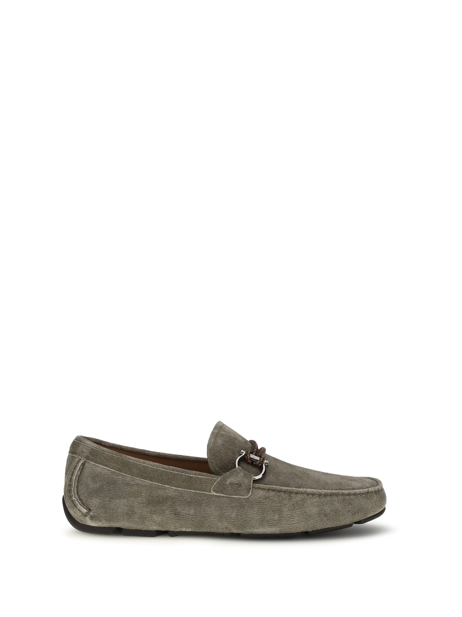 Ferragamo Men Suede Loafer FERRAGAMO
