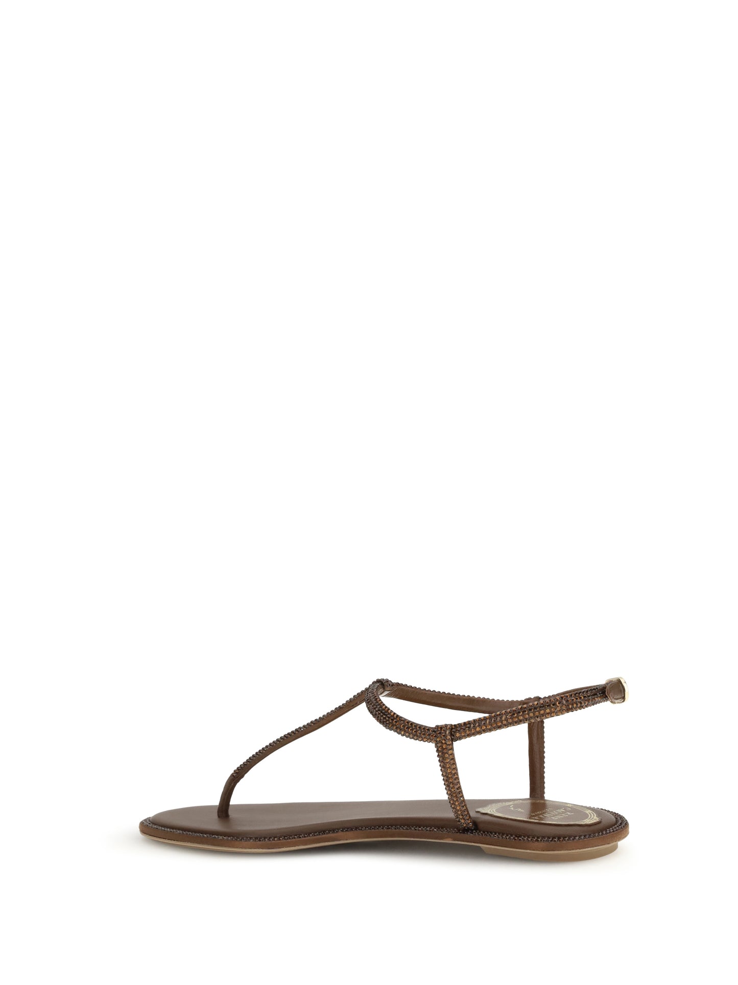 Rene Caovilla Women Diana Sandals With Crystals RENE CAOVILLA