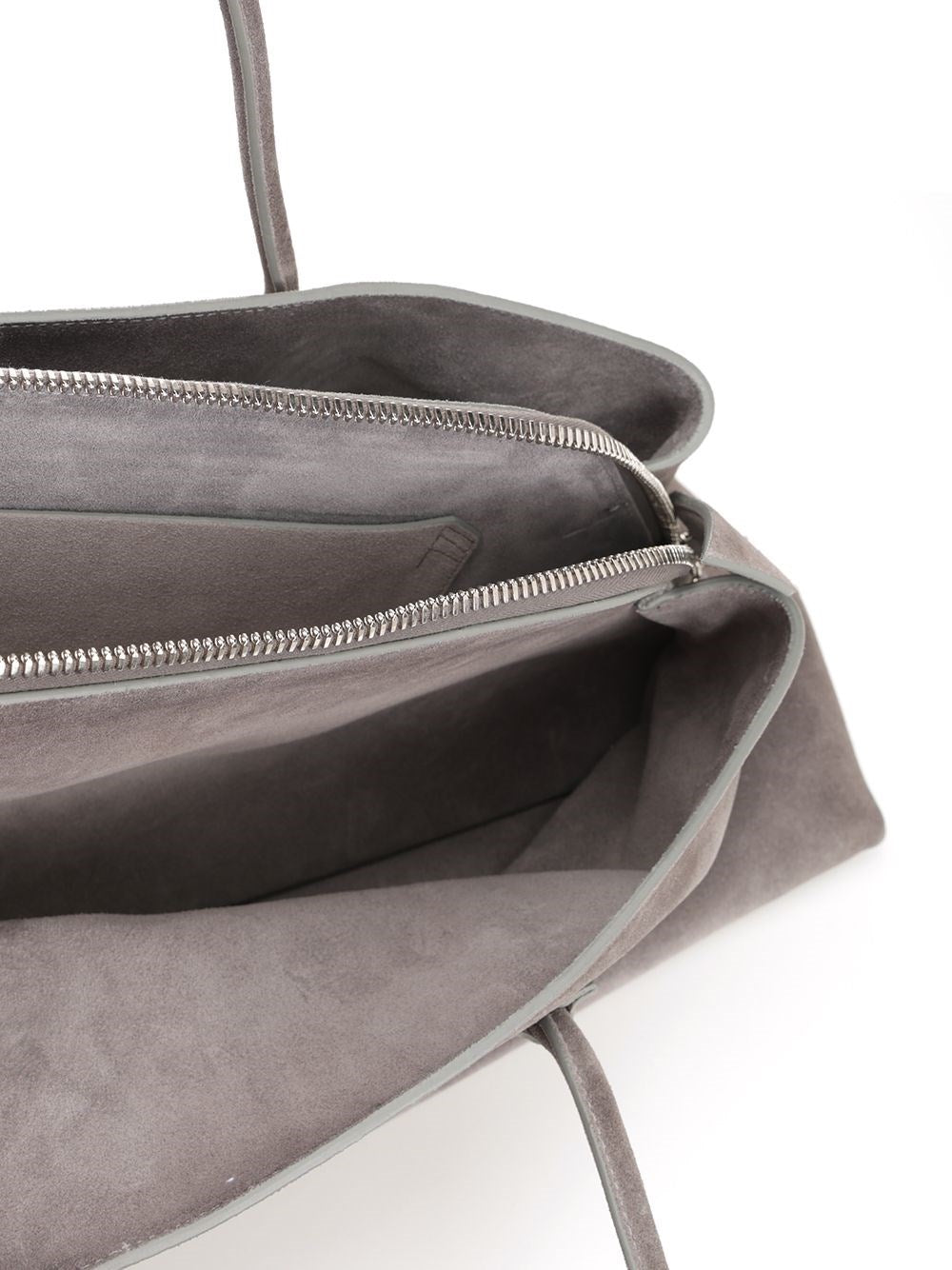 The Attico Women La Passeggiata Medium Suede Bag THE ATTICO