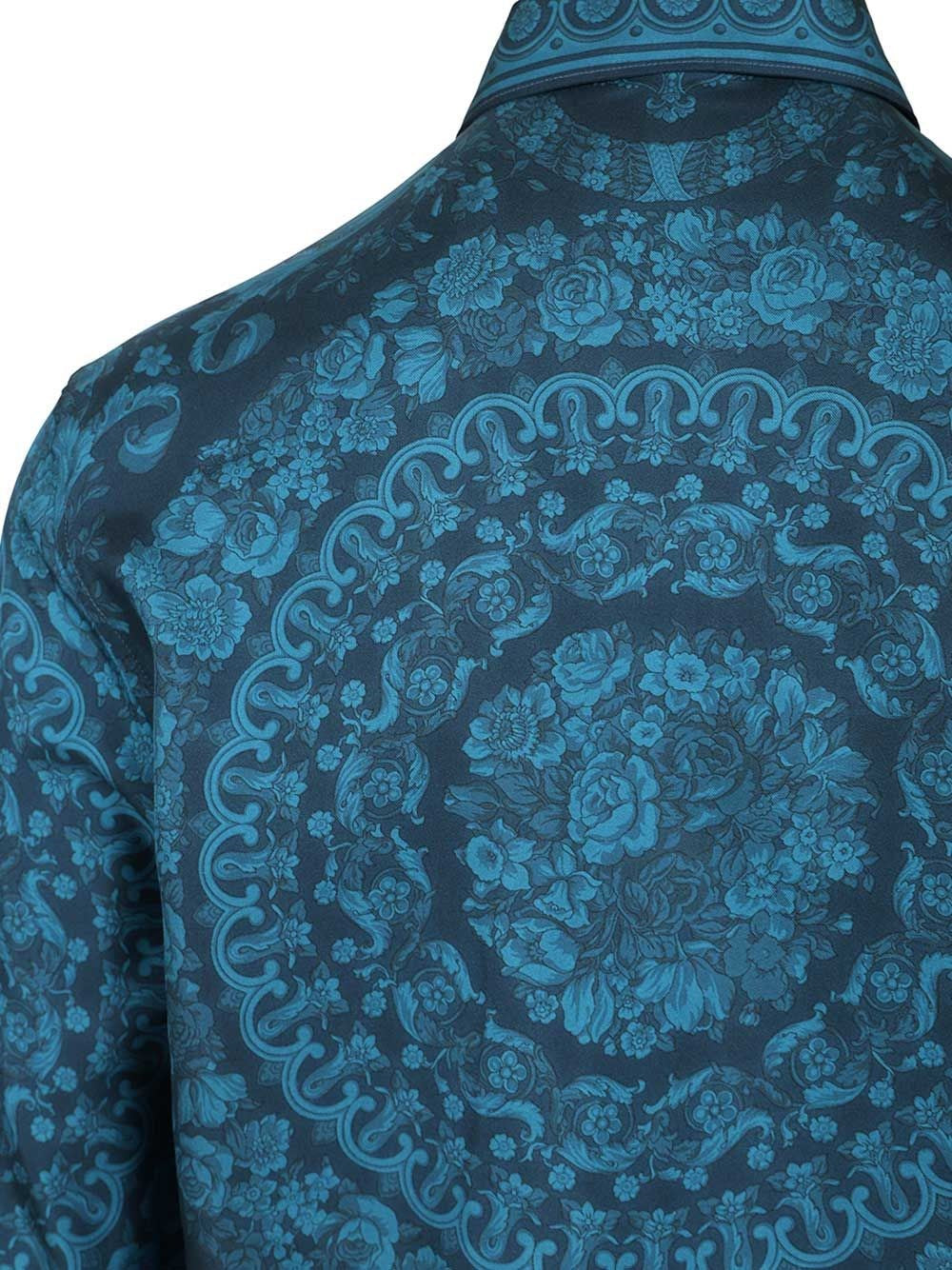 Versace Men Silk Shirt VERSACE