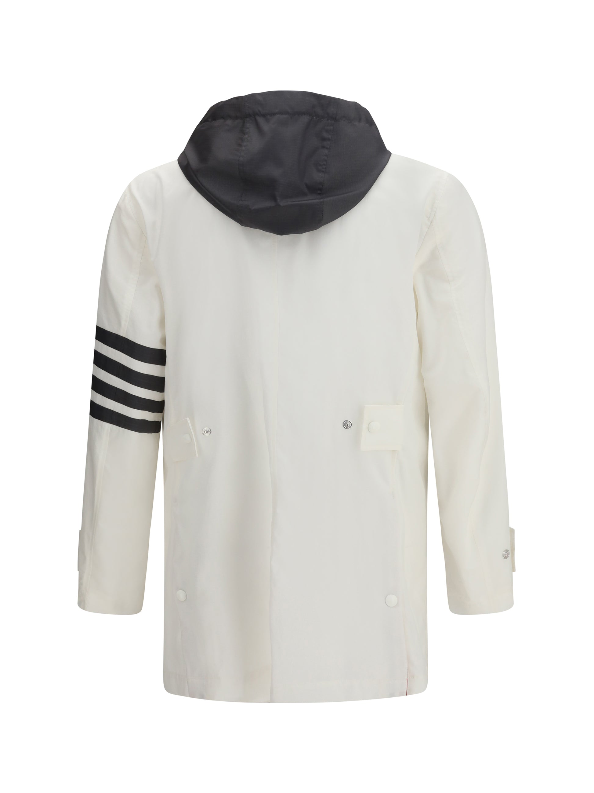 Thom Browne Men Unconstructed Hooded Bal Collar THOM BROWNE