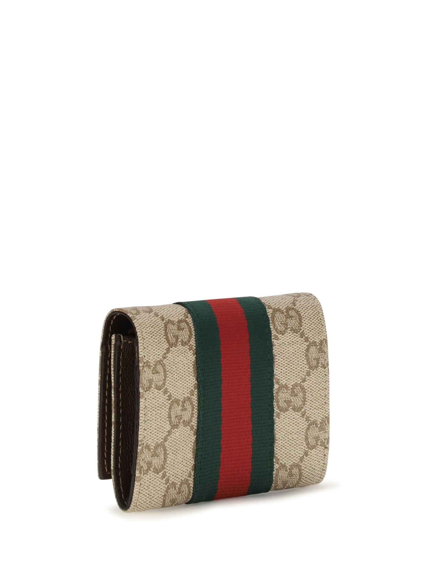 Gucci Women Web Bi-Fold Card Holder GUCCI