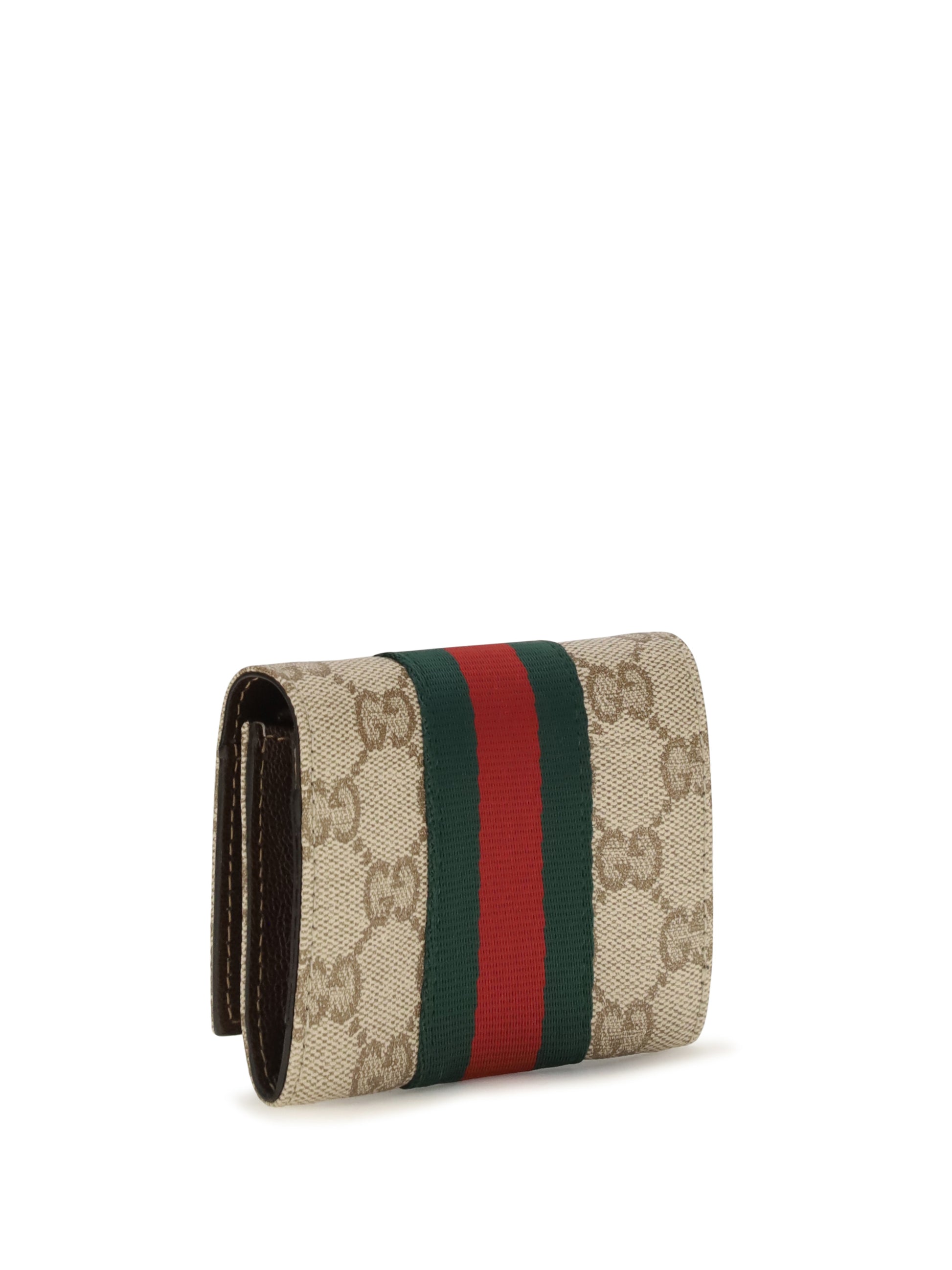 Gucci Women Web Bi-Fold Card Holder GUCCI