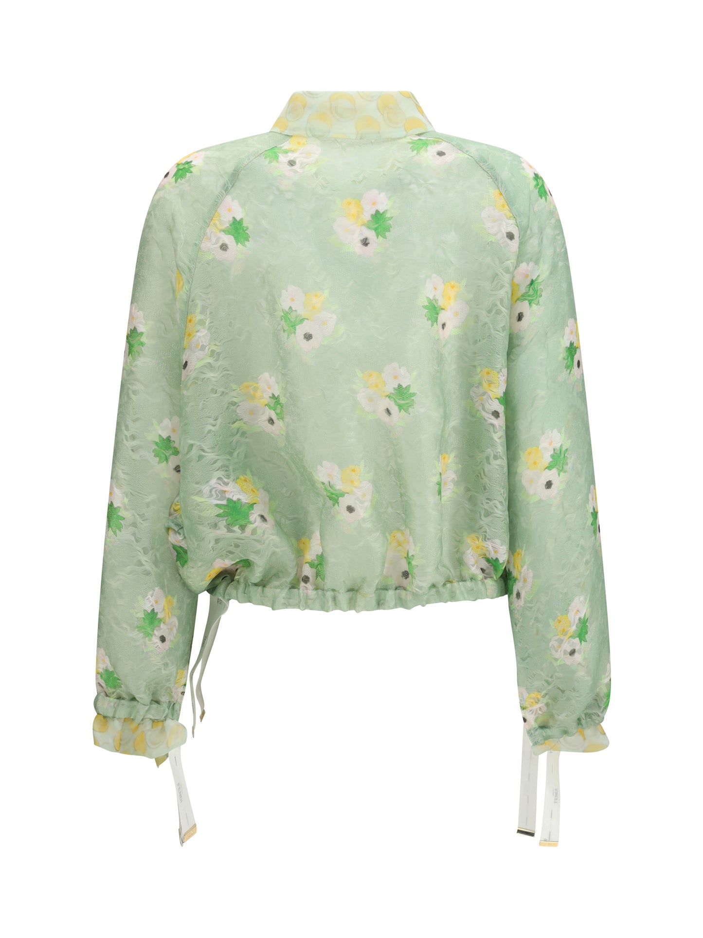 Fendi Women Organza Lace Jacket FENDI