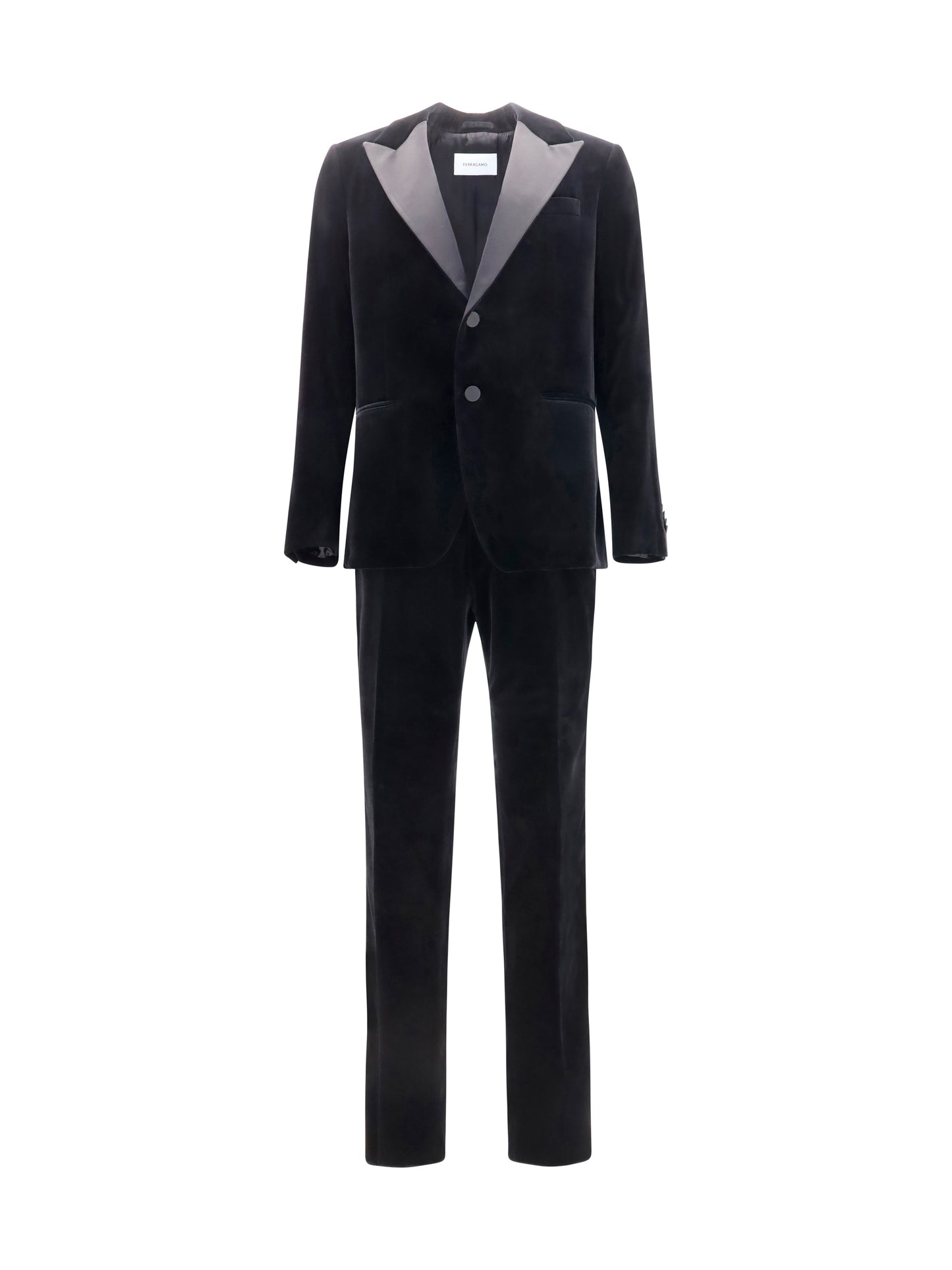Ferragamo Men Velvet Tuxedo Suit FERRAGAMO