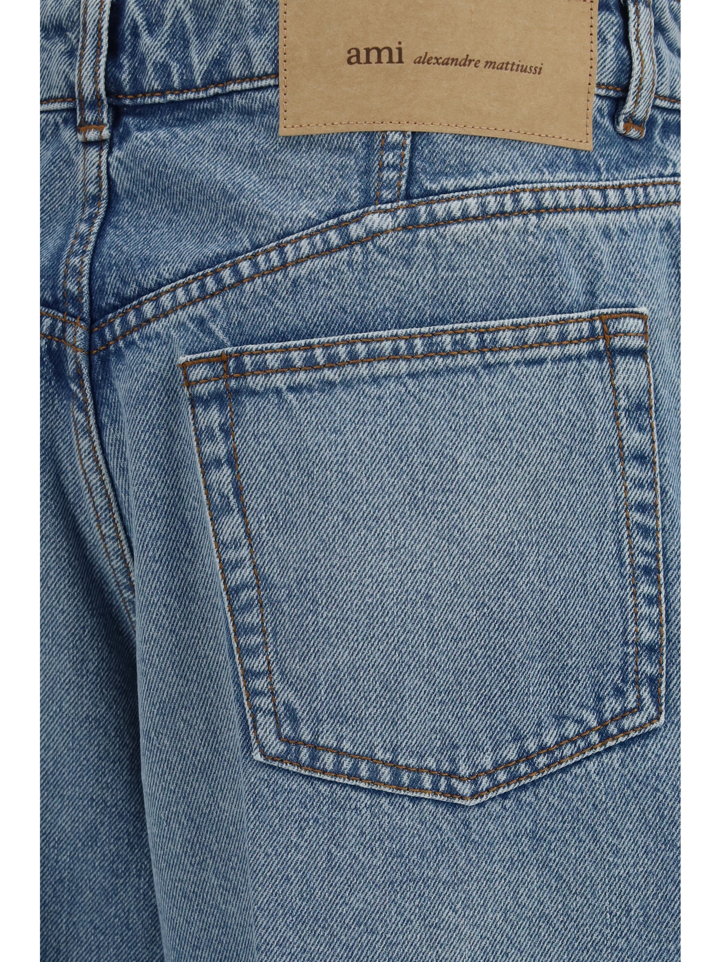 Ami Paris Women Balloon Jeans In Denim AMI PARIS