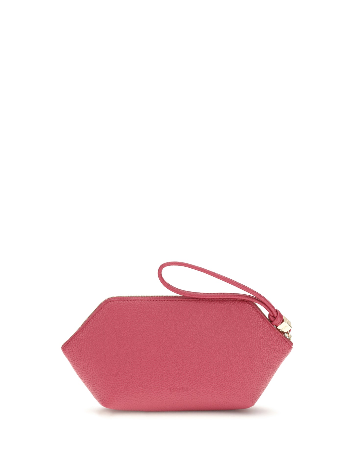 Ganni Women Grained Leather Bou Pouch GANNI