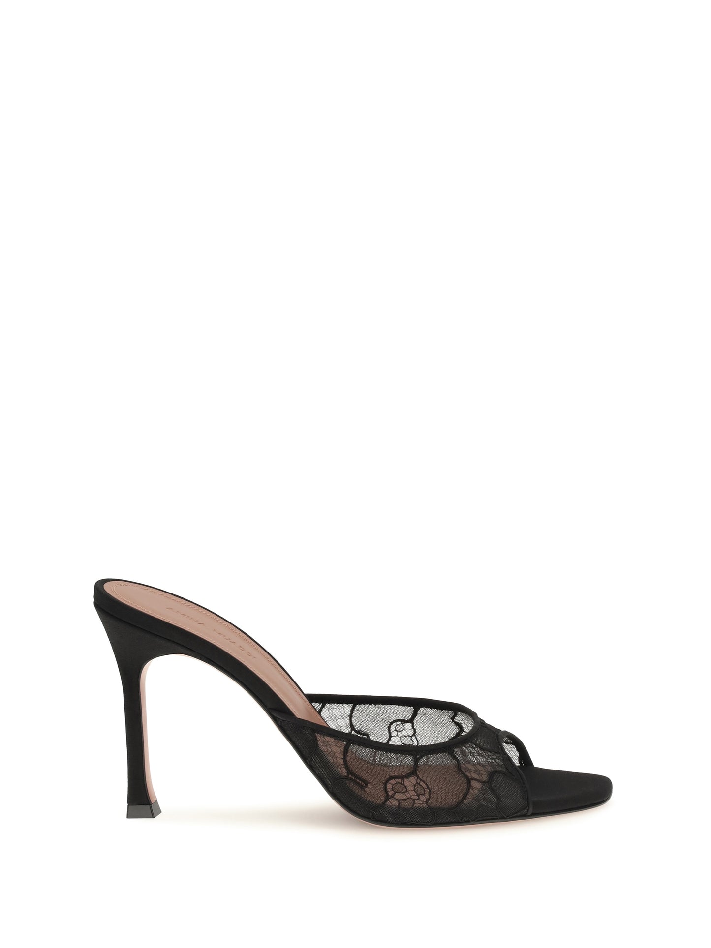 Amina Muaddi Women Alexa Lace Sandals AMINA MUADDI