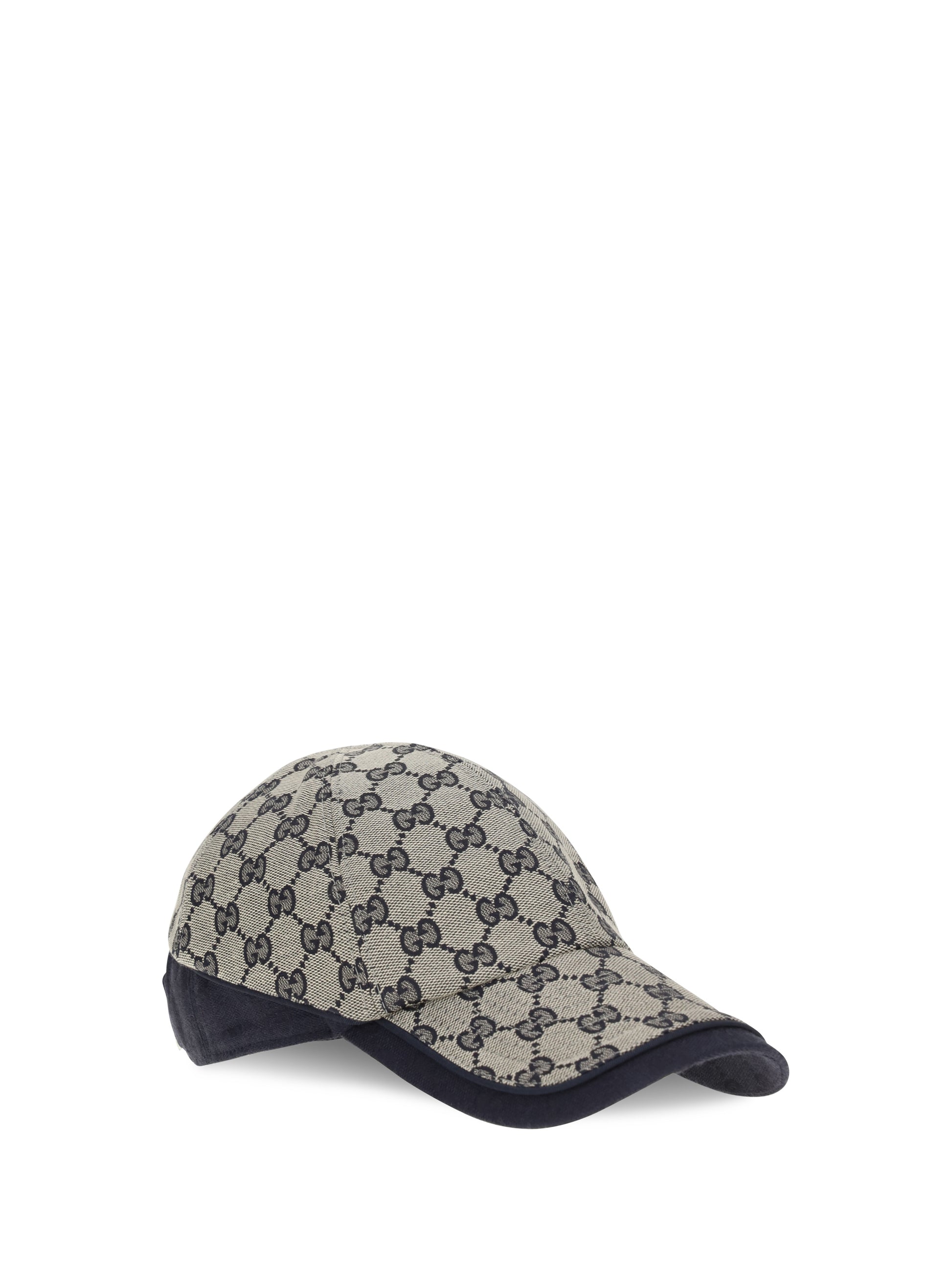 Gucci Men Gg Cotton Fabric Baseball Hat GUCCI