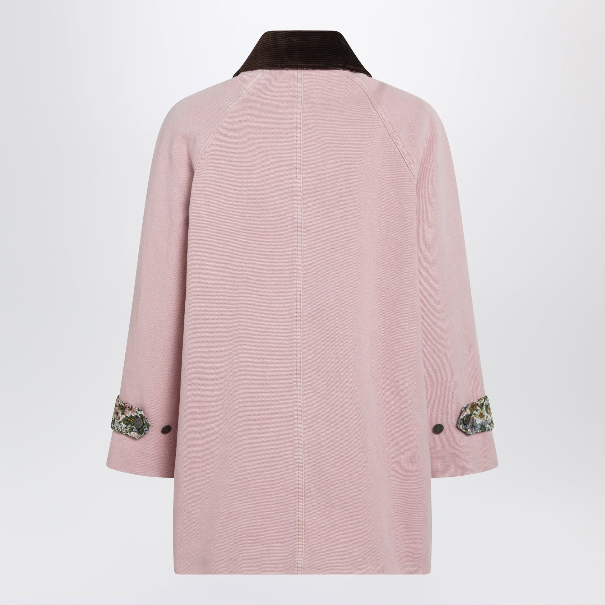 Valentino Pink Denim Caban Jacket Women VALENTINO