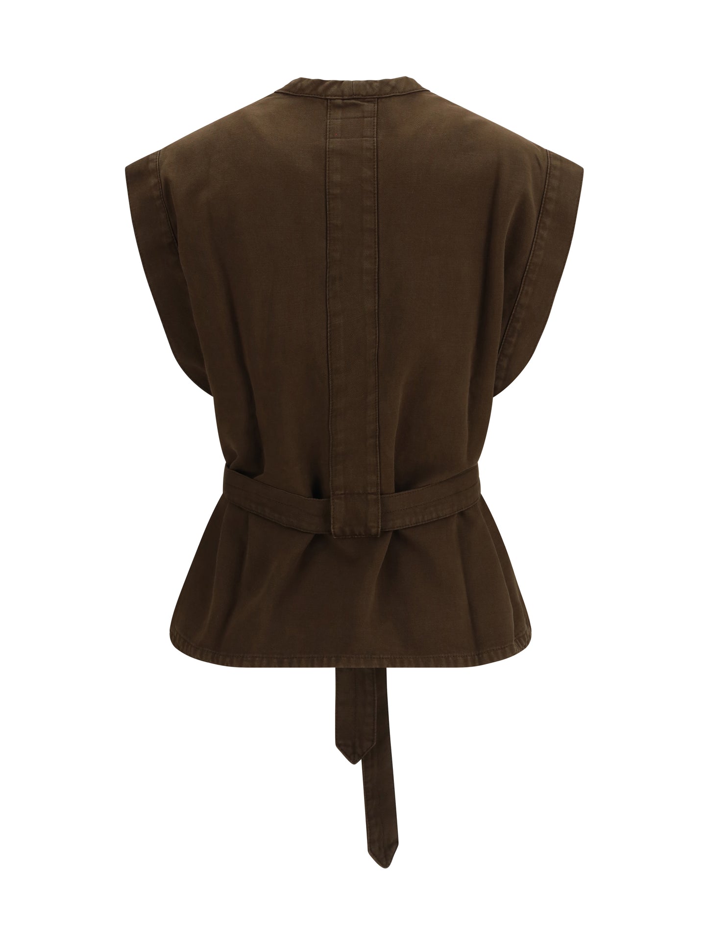 Lemaire Women Chasuble Top With Belt LEMAIRE