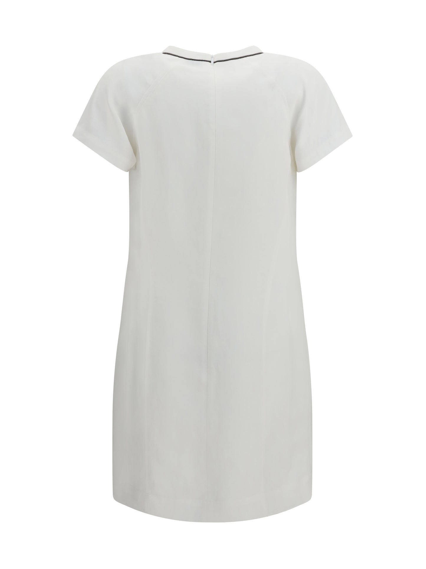 Brunello Cucinelli Women Midi Linen Dress BRUNELLO CUCINELLI