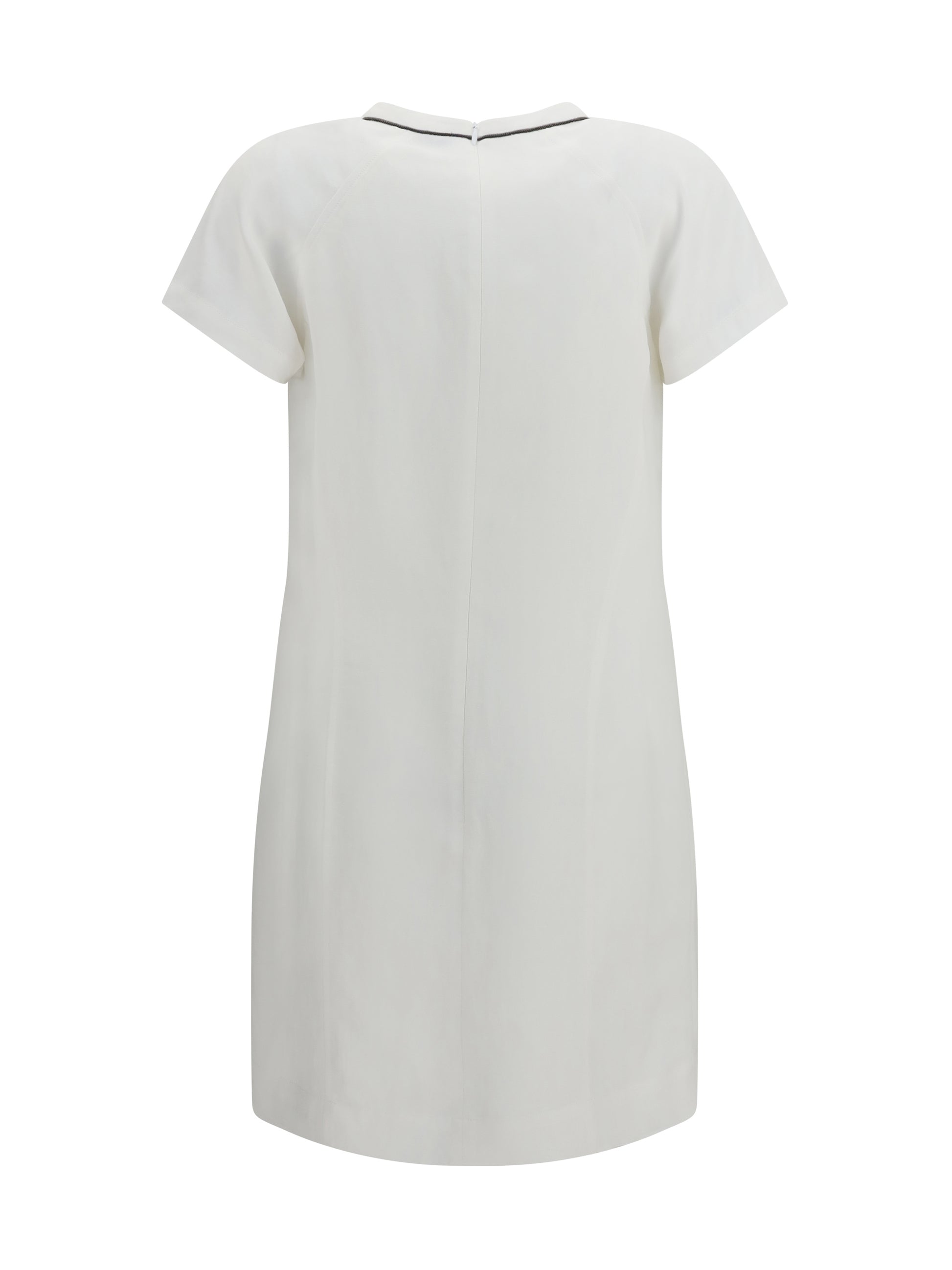 Brunello Cucinelli Women Midi Linen Dress BRUNELLO CUCINELLI