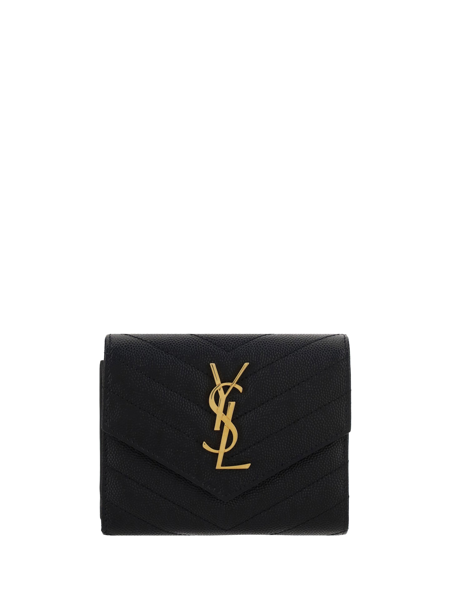 Saint Laurent Women Cassandre Matelassé Wallet SAINT LAURENT