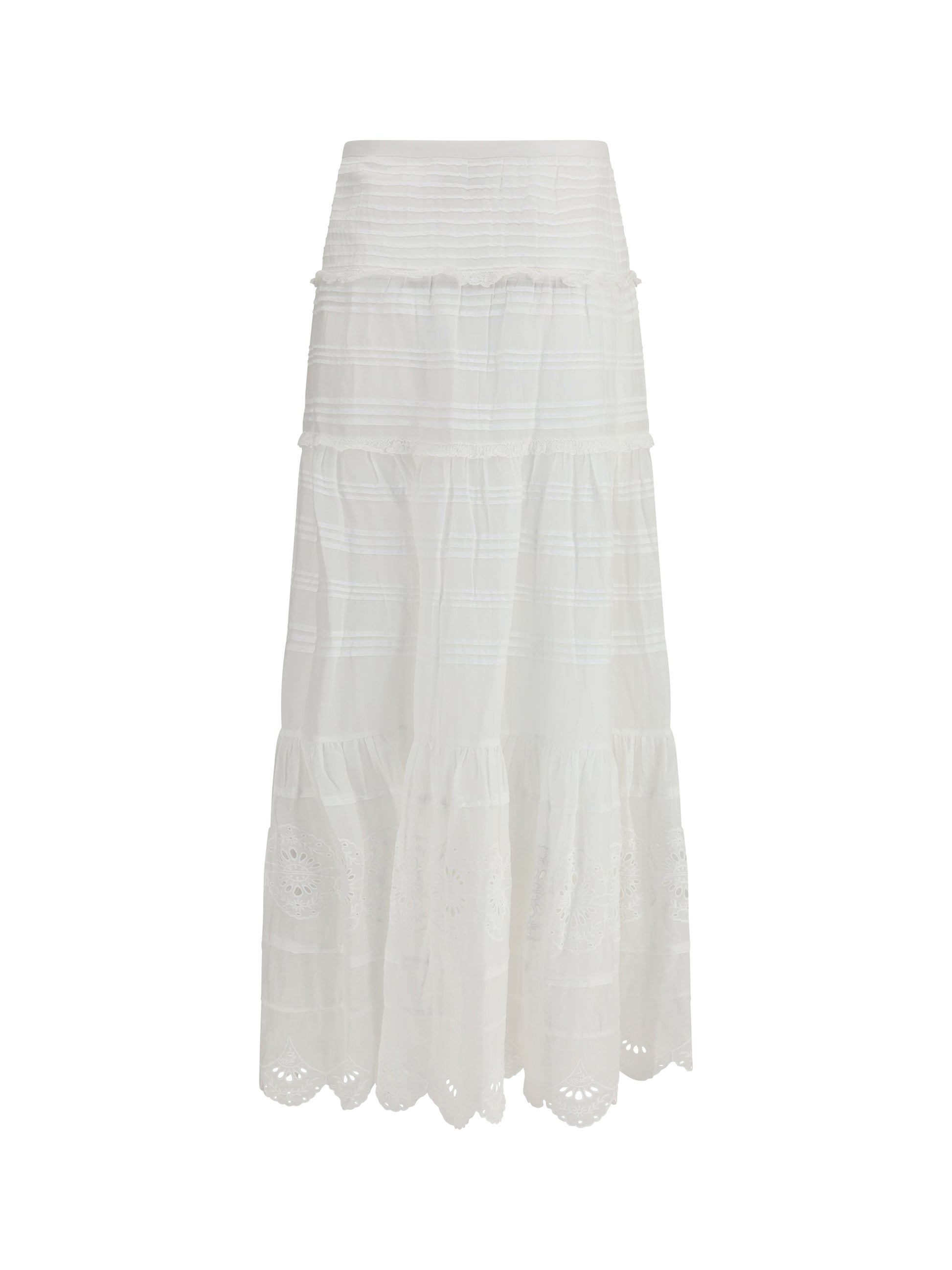 Marant Etoile Women Paoline Long Cotton Skirt ISABEL MARANT ETOILE