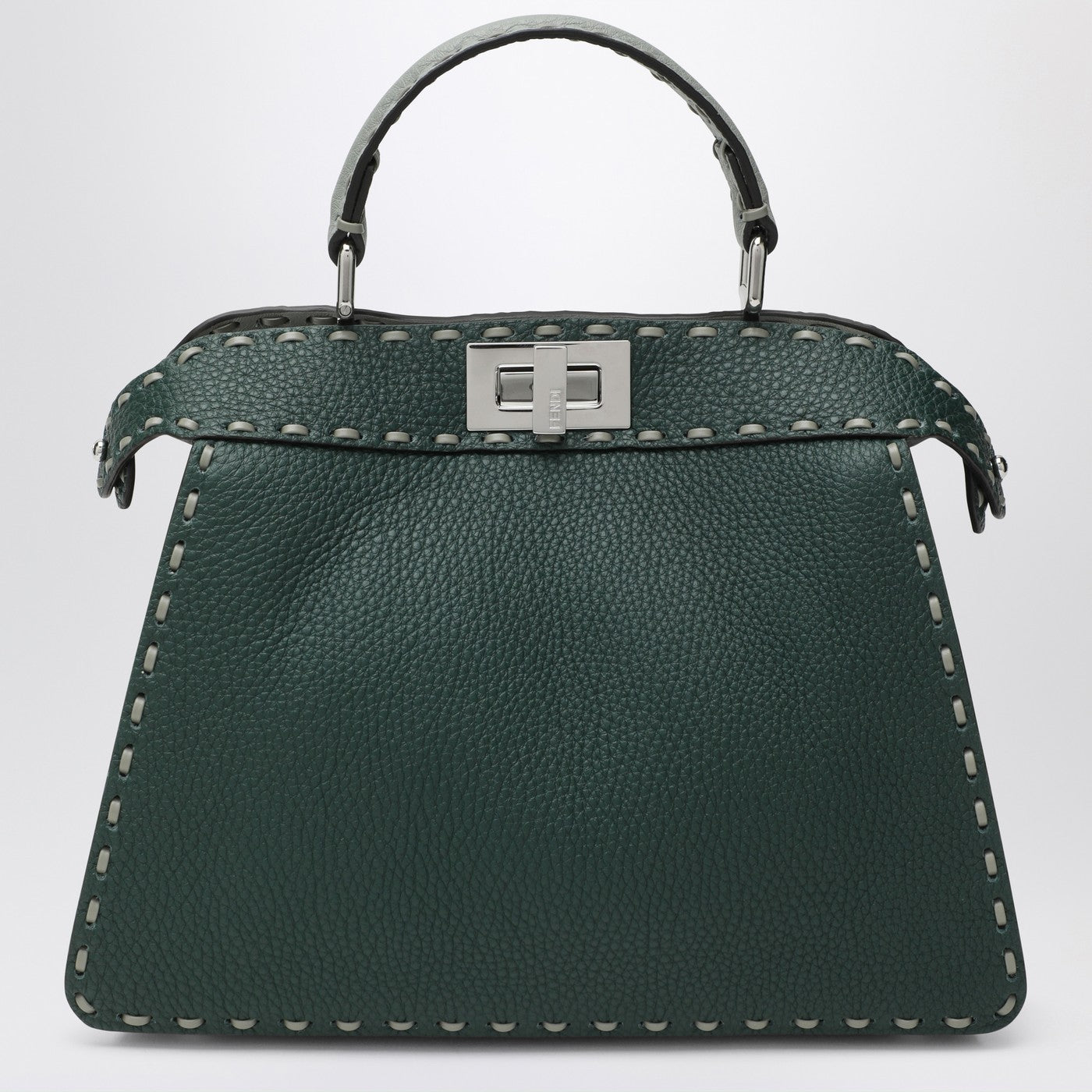 Fendi Multicolour Sage Selleria Small Peekaboo Iseeu Bag Women FENDI