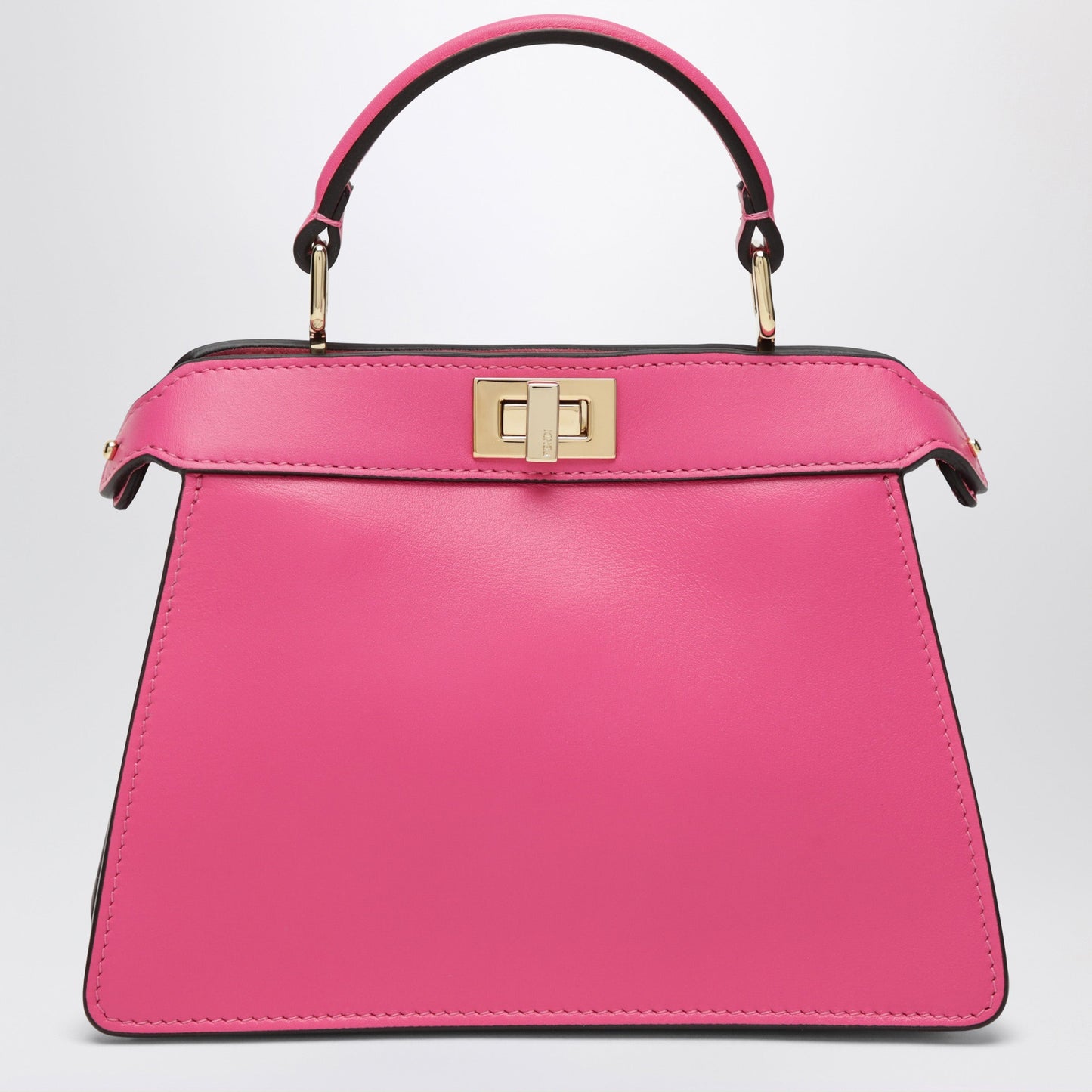 Fendi Peekaboo Iseeu Petite Bag In Surfina Fuchsia Leather Women FENDI