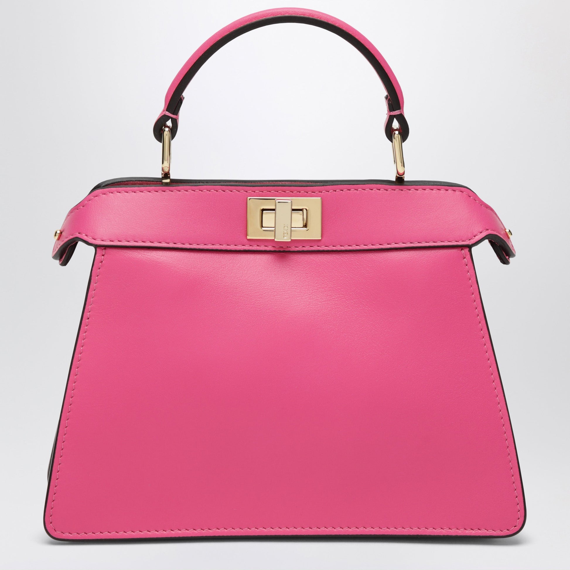 Fendi Peekaboo Iseeu Petite Bag In Surfina Fuchsia Leather Women FENDI