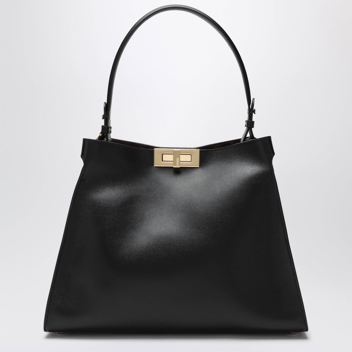 Fendi Fendi Way Medium Bag In Black Leather And Chocolate Suede Women FENDI