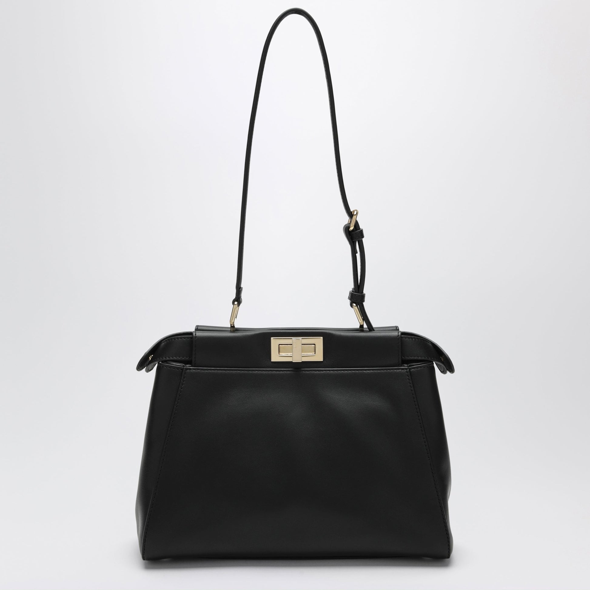 Fendi Black Peekaboo Soft Large Bag Women FENDI