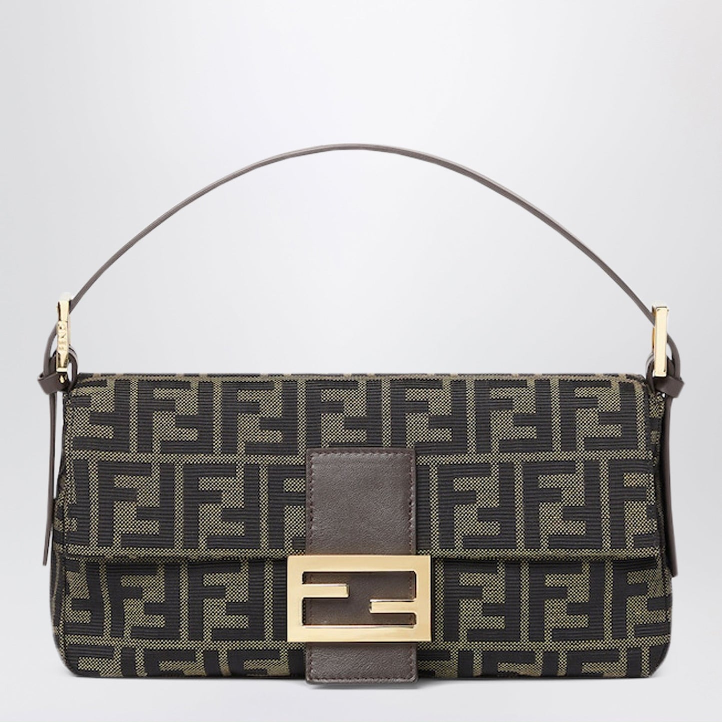 Fendi Baguetteâ® 26424 Ff Zucca Jacquard Fabric Bag Women FENDI