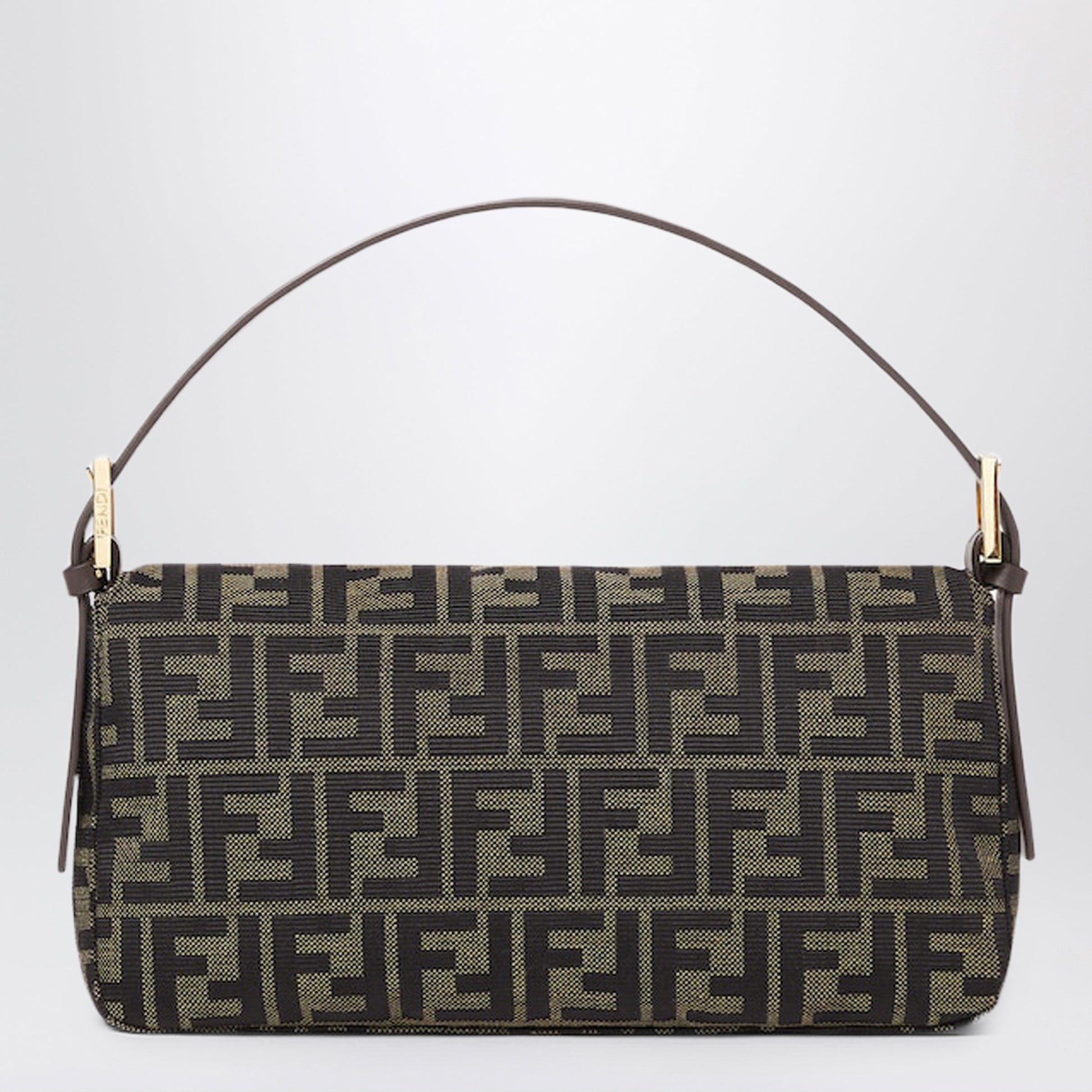 Fendi Baguetteâ® 26424 Ff Zucca Jacquard Fabric Bag Women FENDI