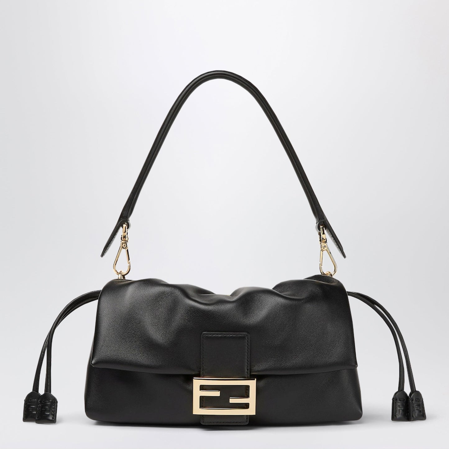 Fendi Black Baguetteâ® Soft Medium Bag Women FENDI