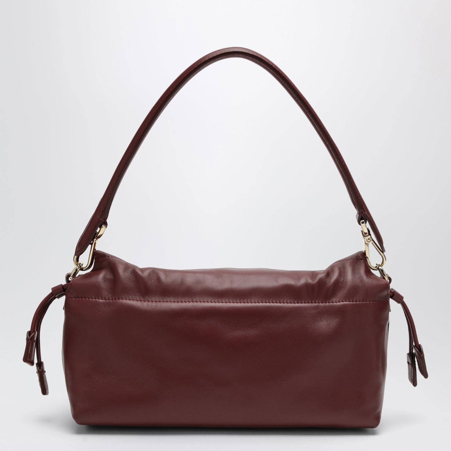 Fendi Dark Red Baguetteâ® Soft Medium Bag Women FENDI