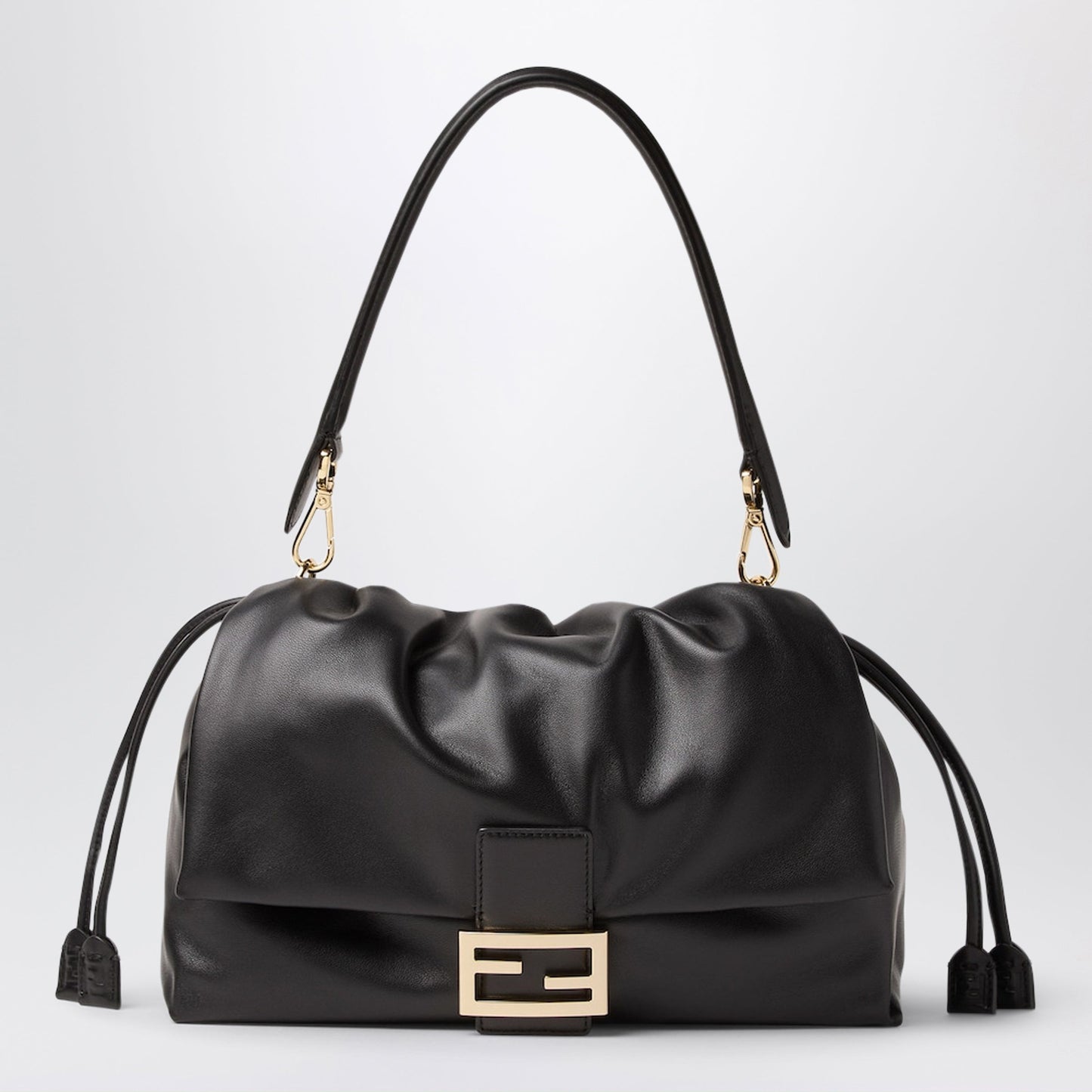 Fendi Black Baguetteâ® Soft Large Bag Women FENDI